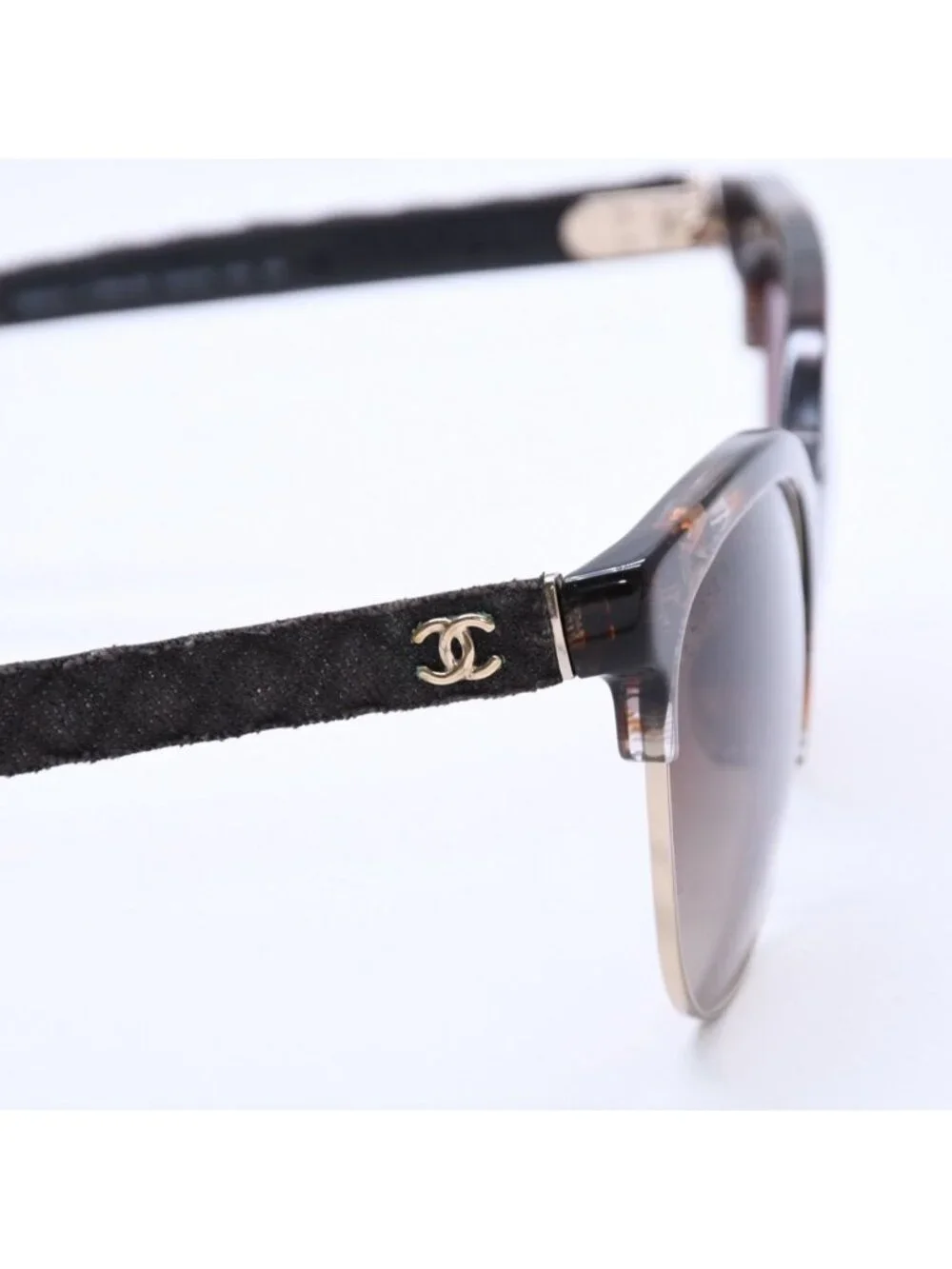Chanel Sunglasses Eyewear S5 CC Logo Quilted Temple